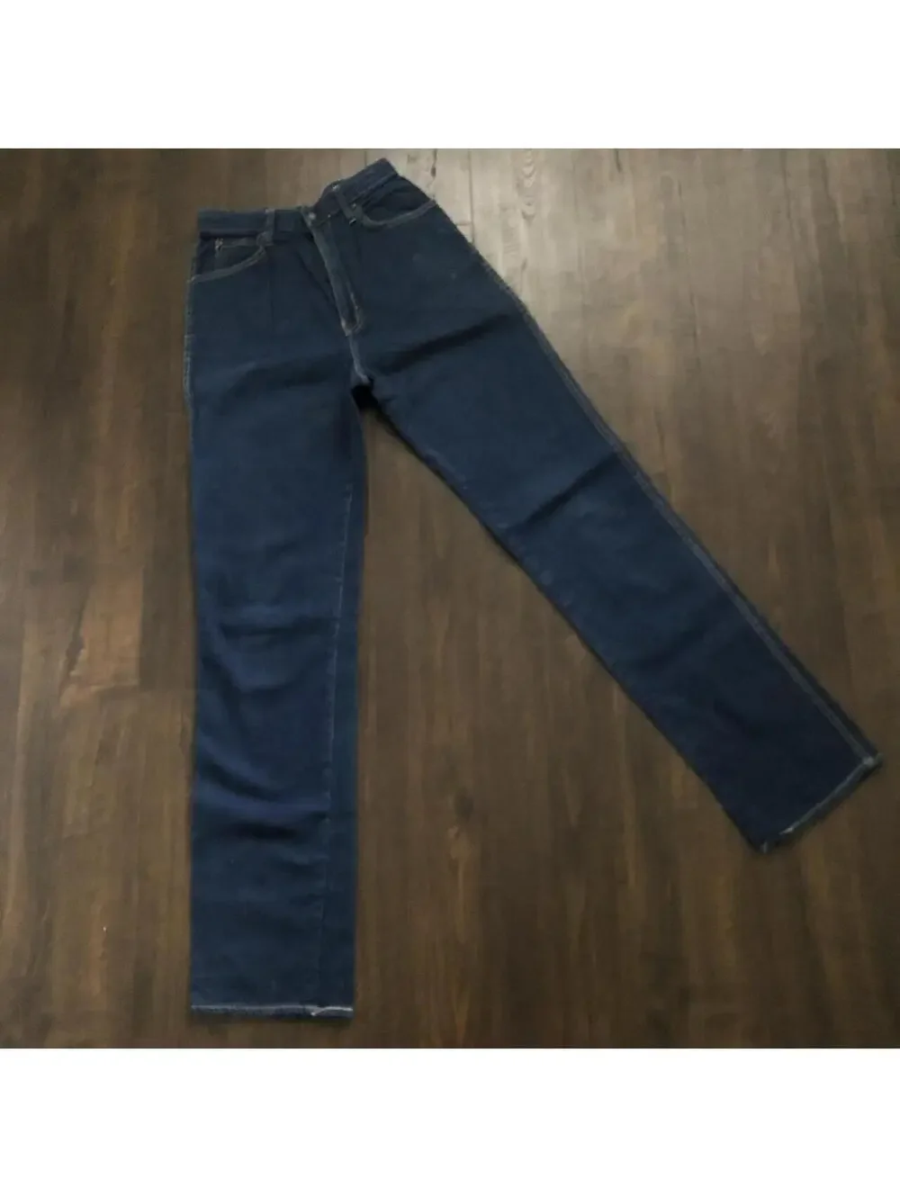 Vintage 80s 90s Hi Rise Jeans Tommys Sz7/8 W24 L33 Cotton USA - Picture 3 of 4